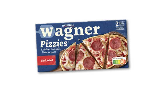 Original Wagner Steinofen Pizzies Salami